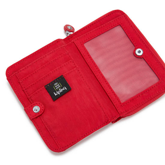 Portefeuilles Kipling Money Love Classiche Small Wallet Rouge | FR 1012MQ
